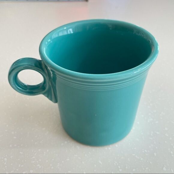 Fiesta turquoise mug - Picture 1 of 5
